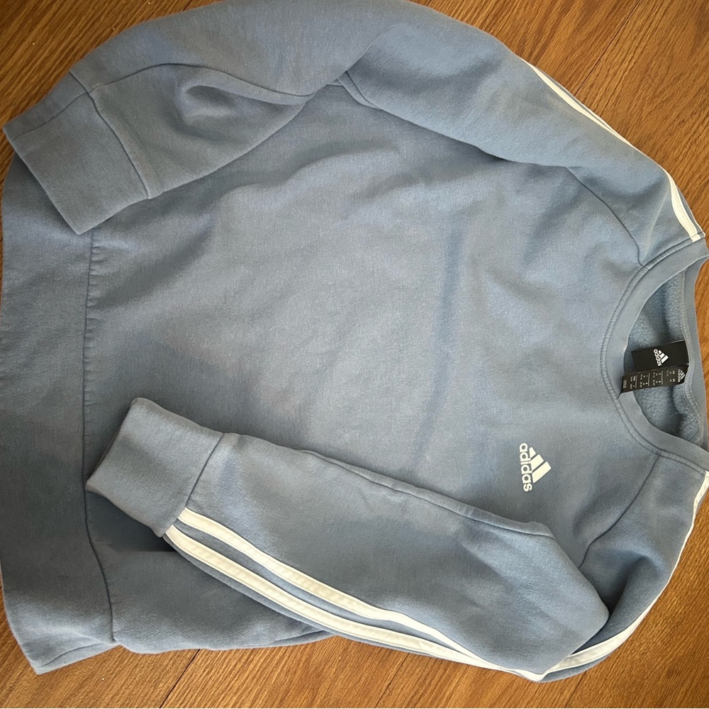 Adidas Men's Blue Sweater